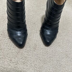 Christian Louboutin Black Ankle Boots